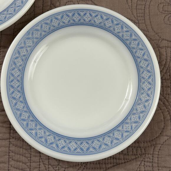 Pyrex Saucers 7" Lancaster Pattern - 2 Saucers included - Picture 4 of 8